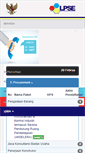 Mobile Screenshot of lpse.pnj.ac.id